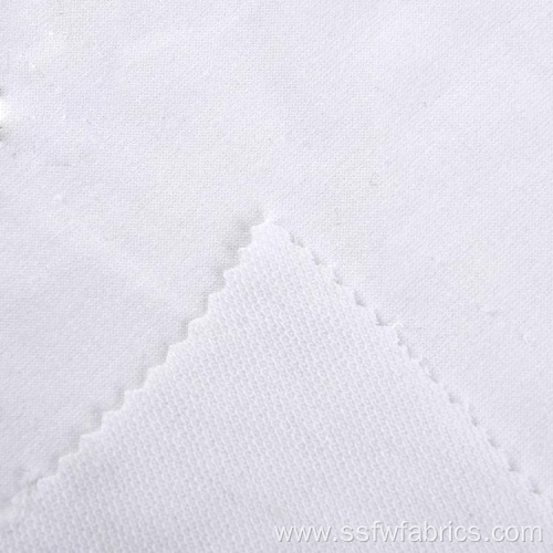 Fancy Design  White Plain Dyed Knitted Fabric